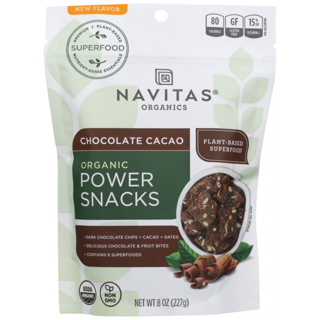 Premium Chocolate Cacao Power Snacks - 8 oz