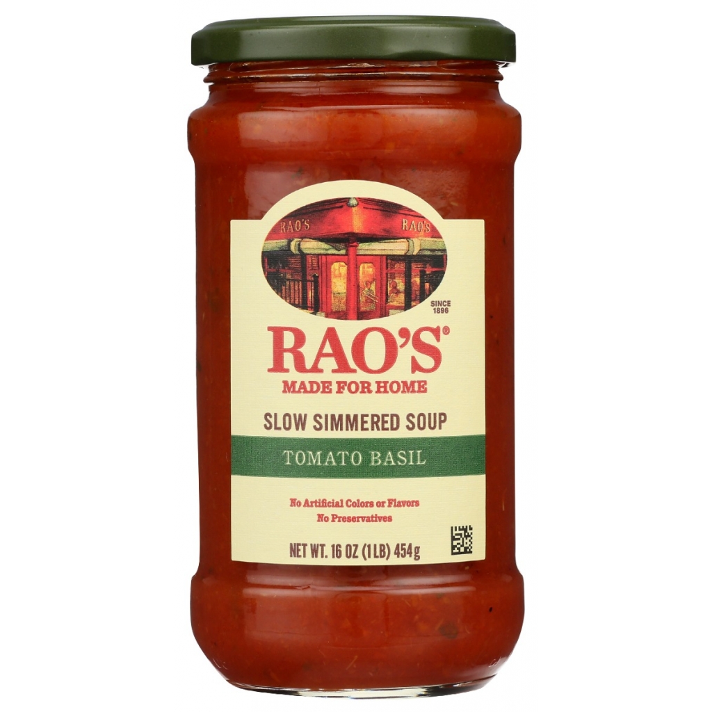 Rao's Tomato Basil Soup, 16 oz - Flavorful Comfort Food