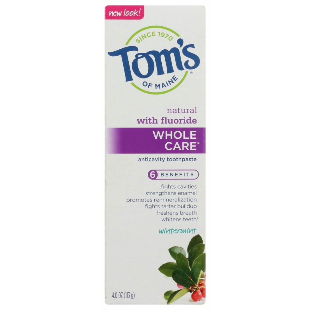 Whole Care Winter Mint Toothpaste - 4 Oz