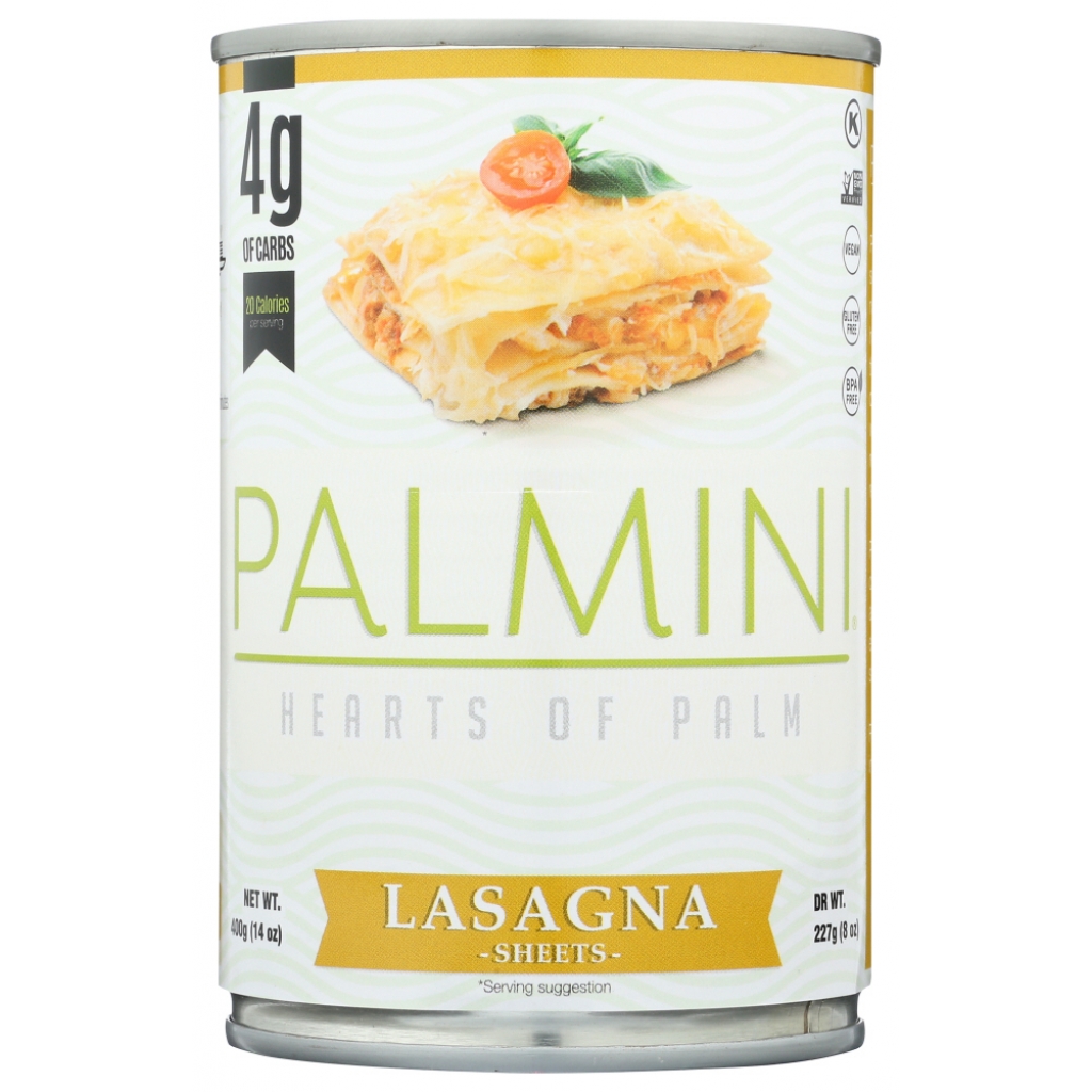 Hearts of Palm Lasagna Sheets - 14 oz