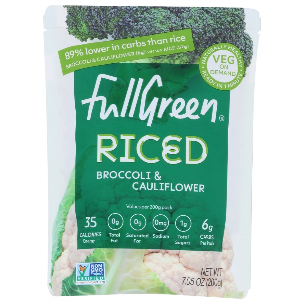 Riced Broccoli & Cauliflower for Healthy Eating, 7.05 oz