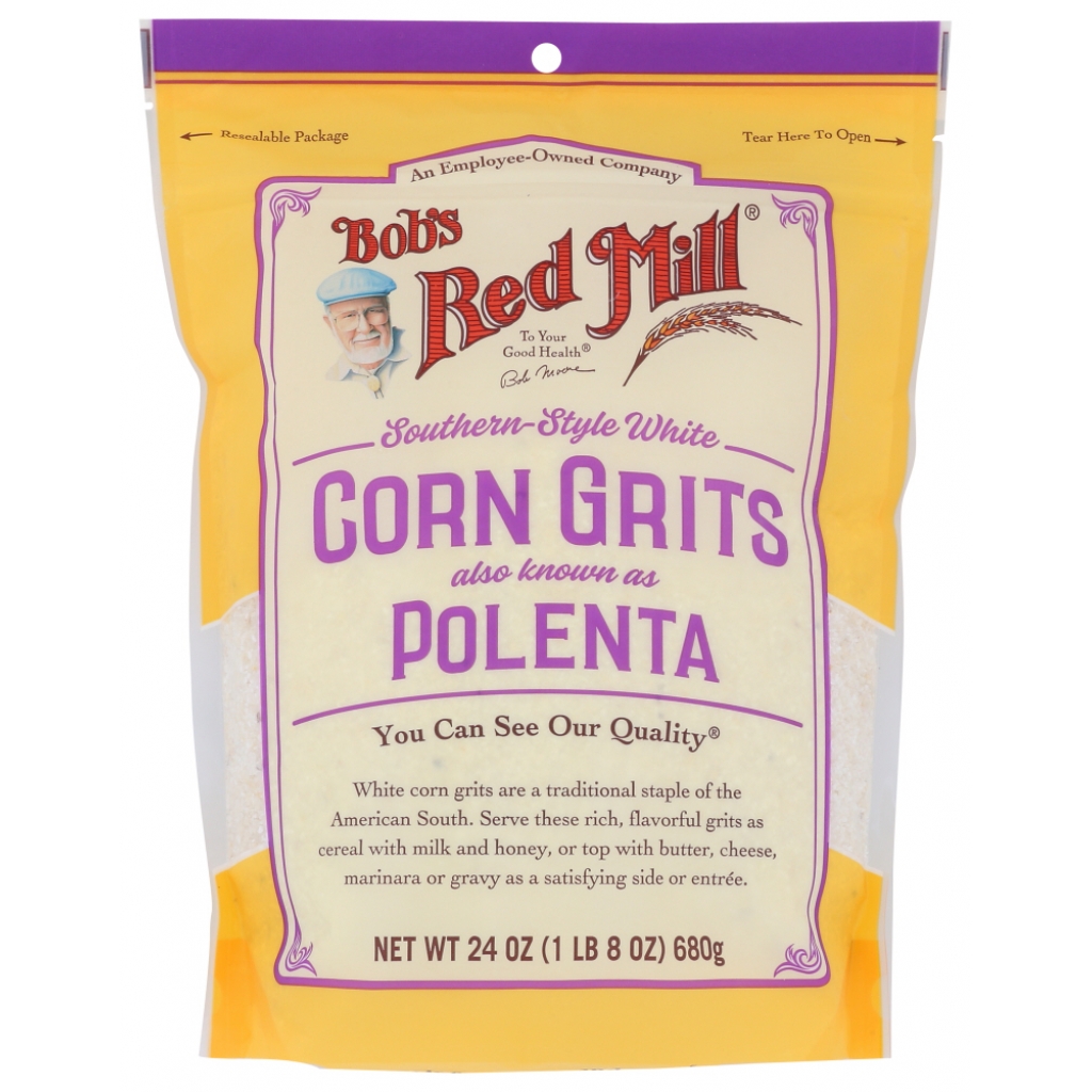 Southern Style White Corn Grits - 24 oz