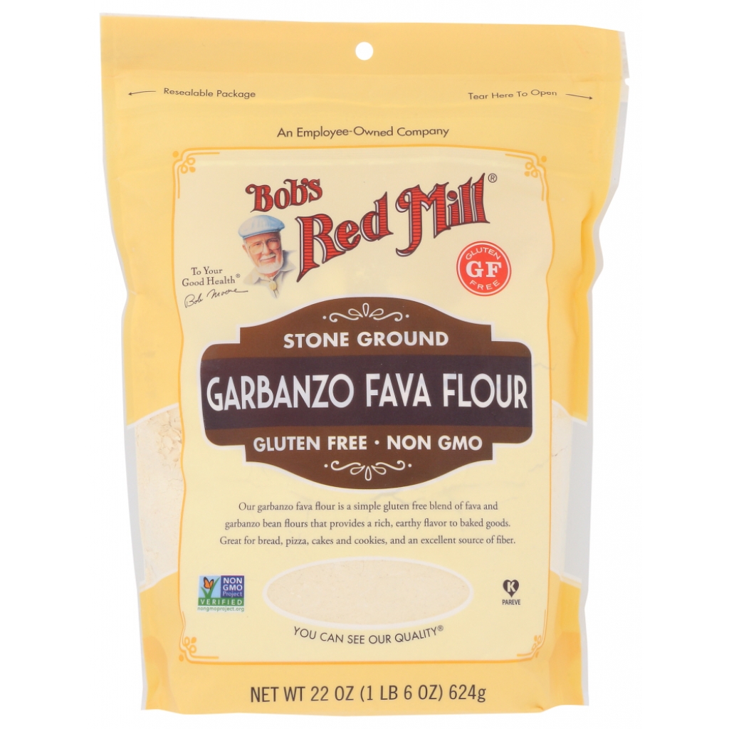 Gluten-Free Garbanzo & Fava Bean Flour, 22 oz