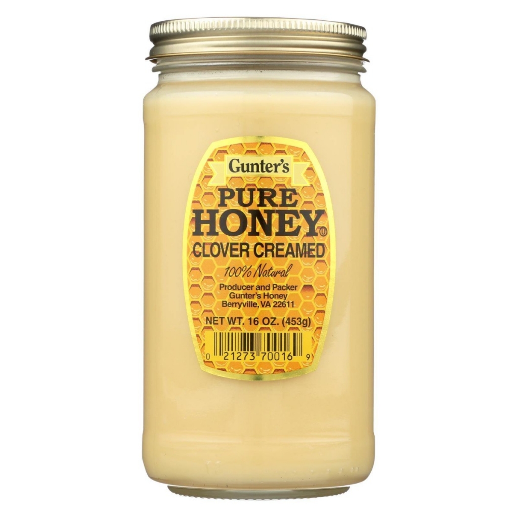 Pure Creamed Clover Honey - 16 oz