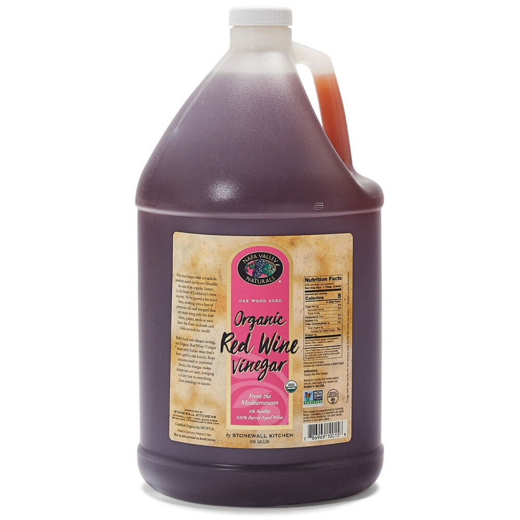 Organic Red Wine Vinegar - 1 Gallon