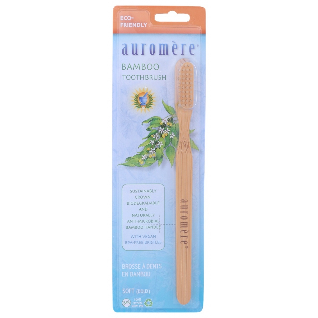 Eco-Friendly Bamboo Toothbrush, 1 ea