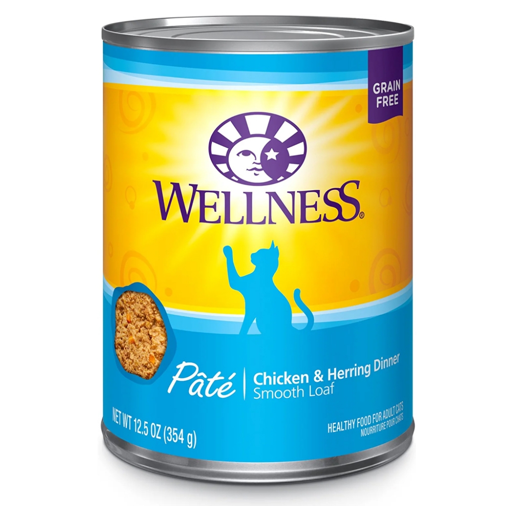 Wellness® Cat Food Chicken and Herring, 12.5 oz