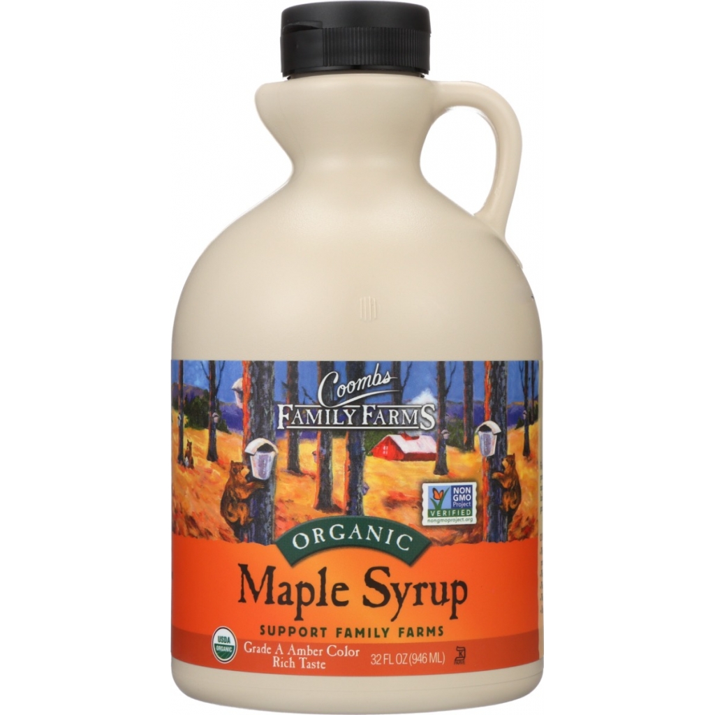 Grade A Amber Organic Maple Syrup - 32 oz