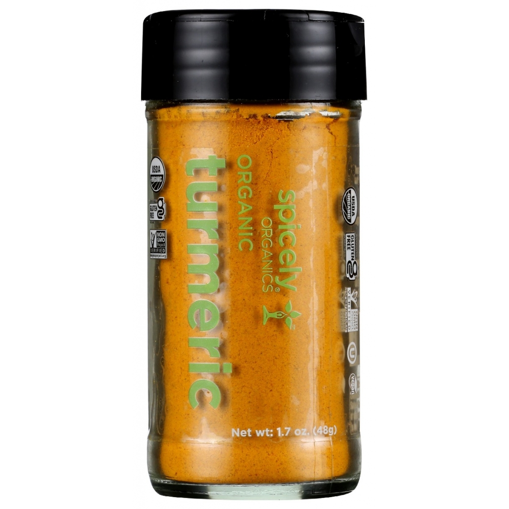 Organic Ground Turmeric Spice, 1.7 oz