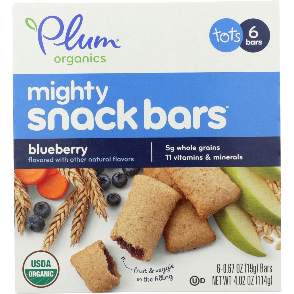 Mighty Blueberry Toddler Snack Bar, 4.02 oz