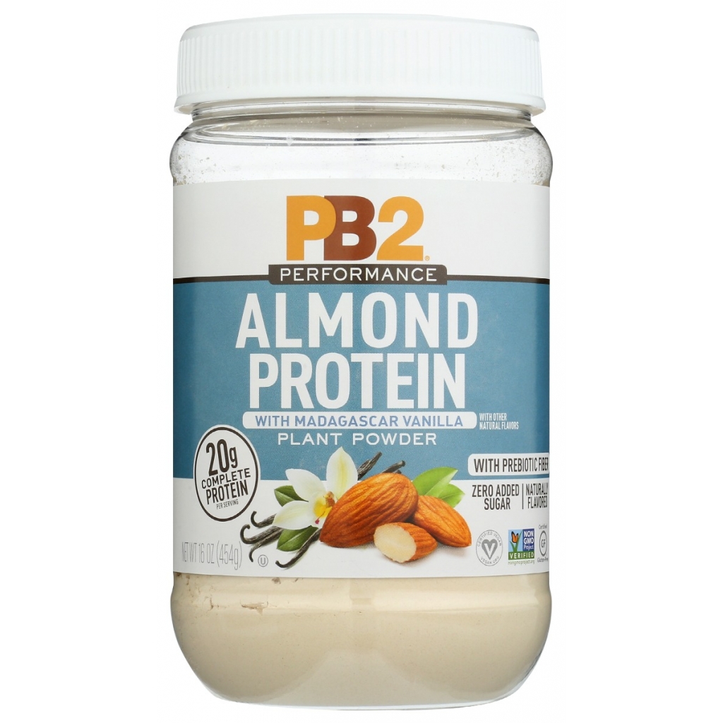 Madagascar Vanilla Almond Protein Powder, 16 oz