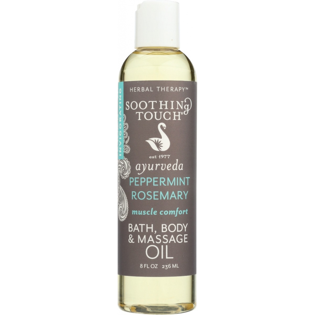 Peppermint Rosemary Body Oil, 8 Fl Oz