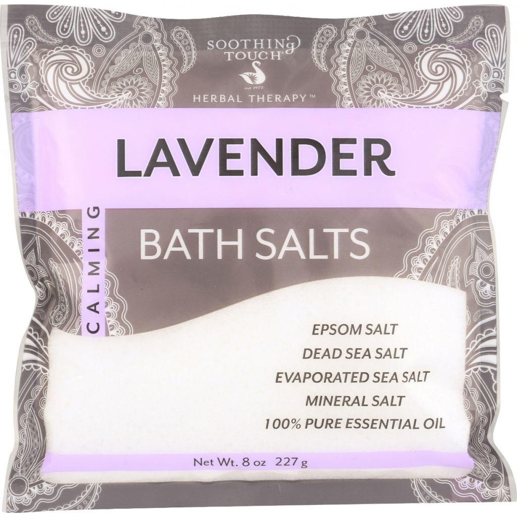 Lavender Bath Salt - 8 oz