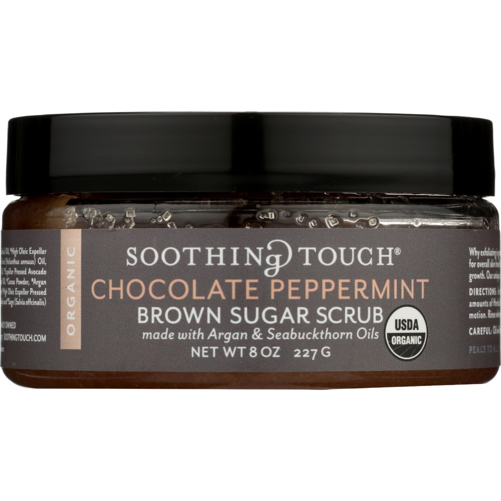 Chocolate Peppermint Body Scrub - 8 oz