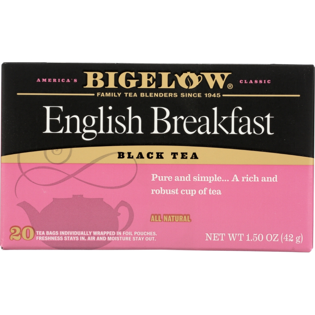 English Breakfast Black Tea Bags, 1.5 oz