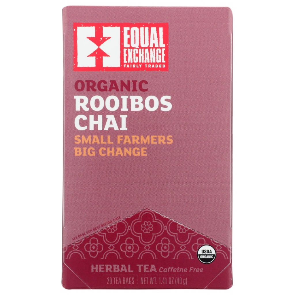 Organic Rooibos Chai Tea - 20 Bags