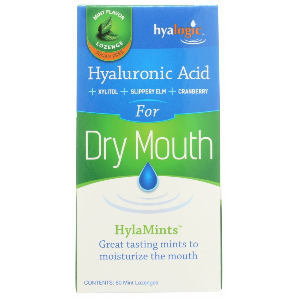 Hylamint Natural Breath Freshening Lozenges - 60 Count