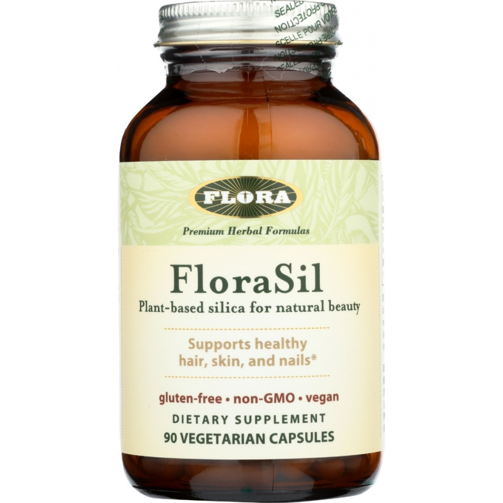 Florasil Hair Skin Nails Supplement - 90 Capsules