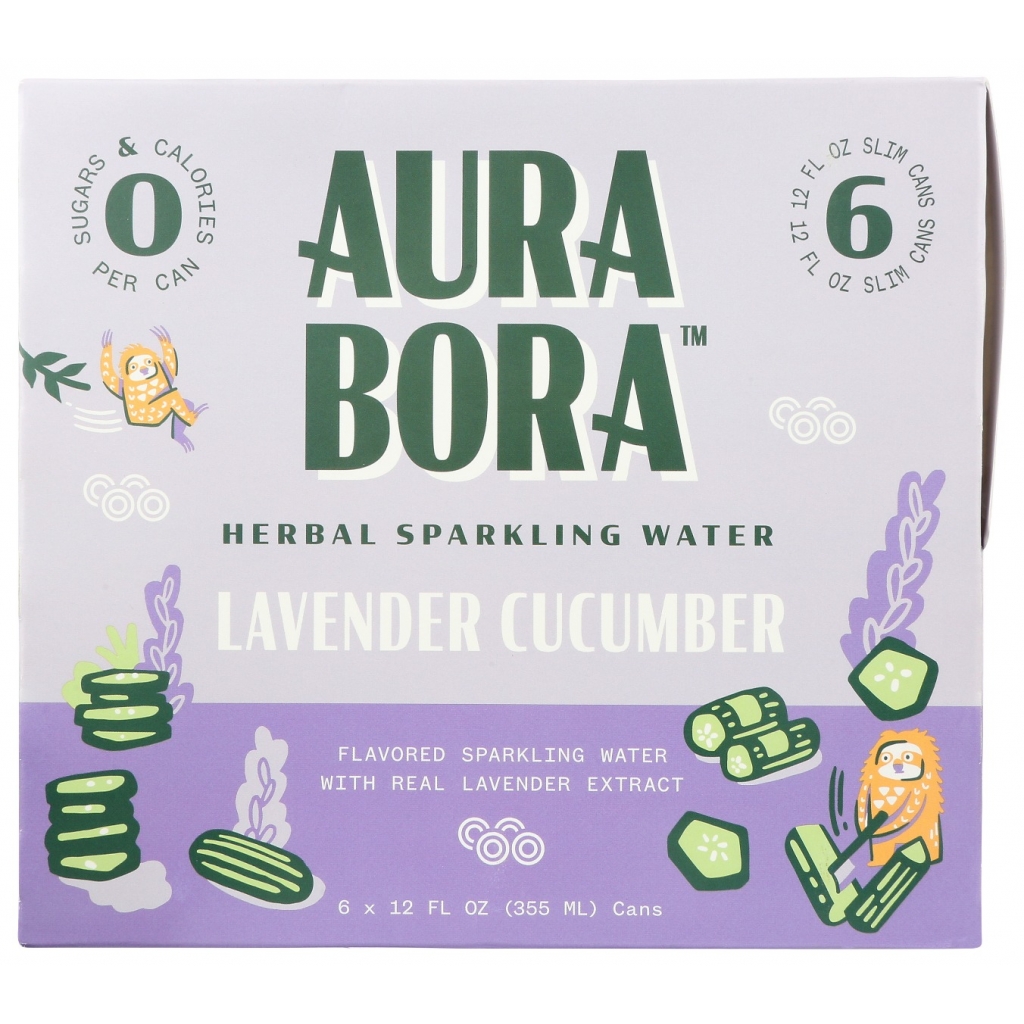 Lavender & Cucumber Sparkling Water - 72 fl oz