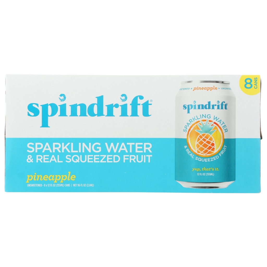 Pineapple Sparkling Water - 8 Pack, 96 fl oz