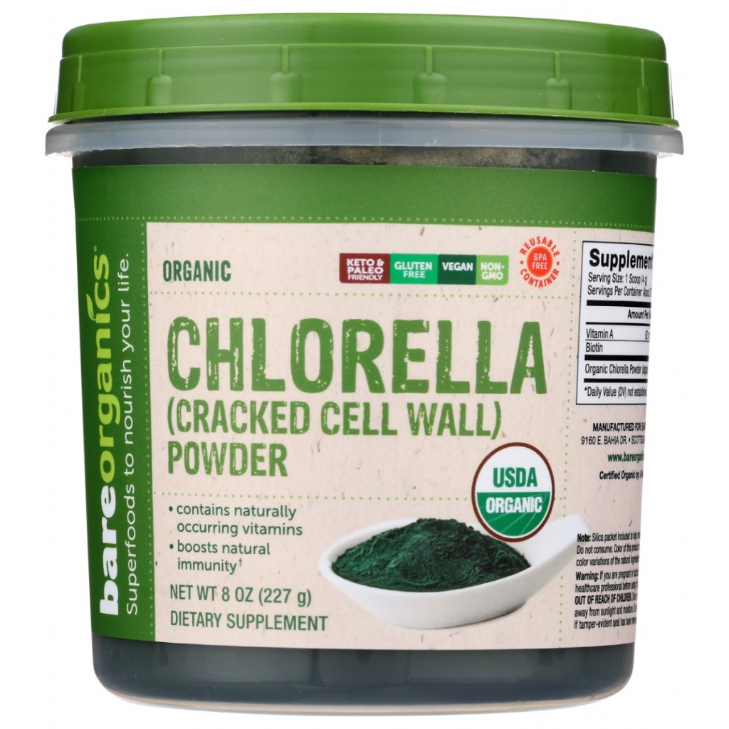 Nutritious Chlorella Powder, 8 OZ