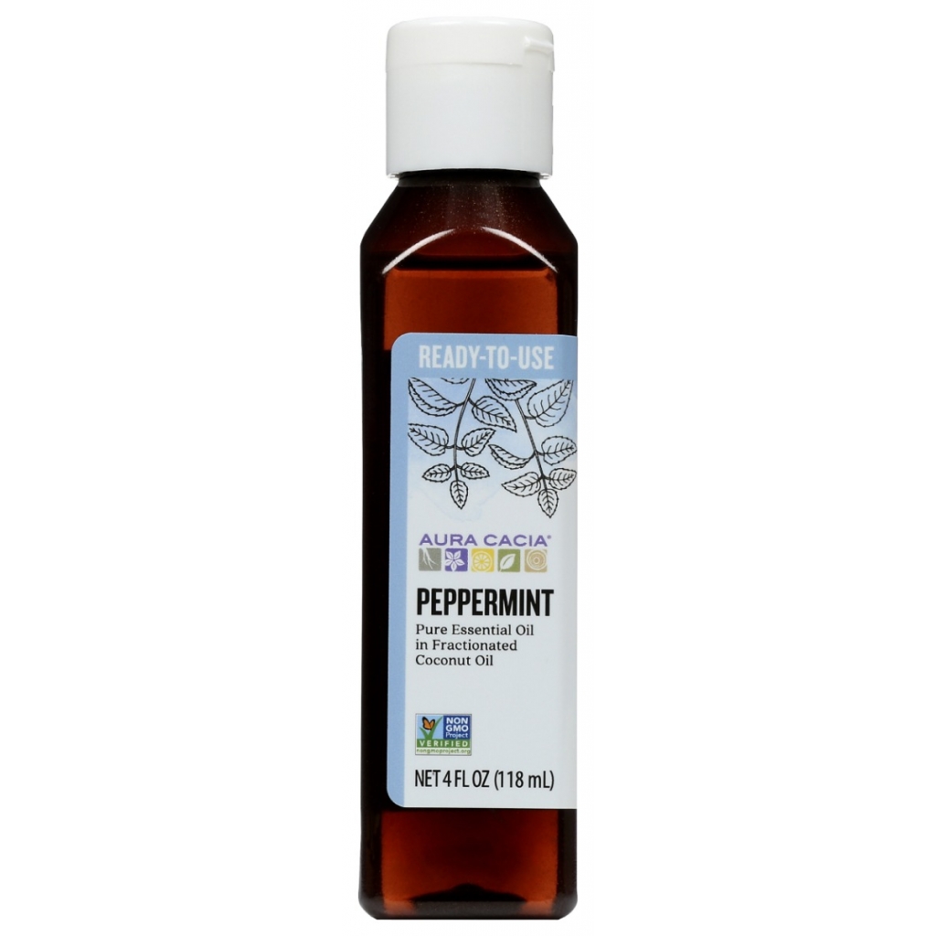 Pure Peppermint Essential Oil, 4 oz