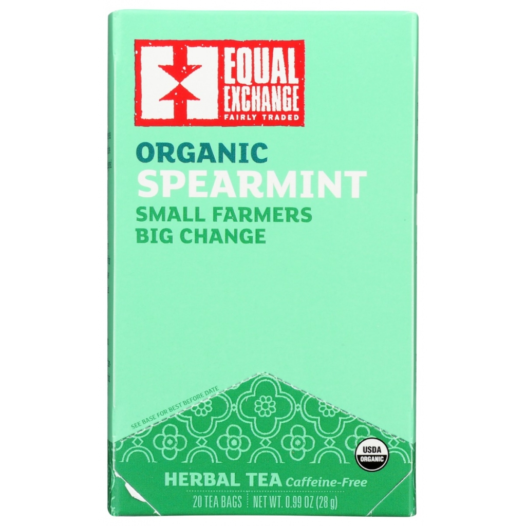 Organic Spearmint Tea with Fair Trade Impact