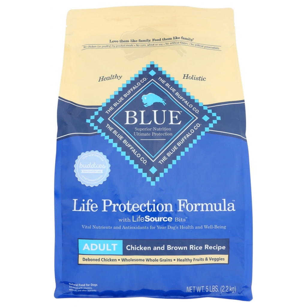 BLUE Life Protection Chicken & Brown Rice Dog Food - 5 LB