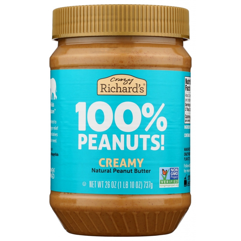 Creamy Peanut Butter, 26 oz