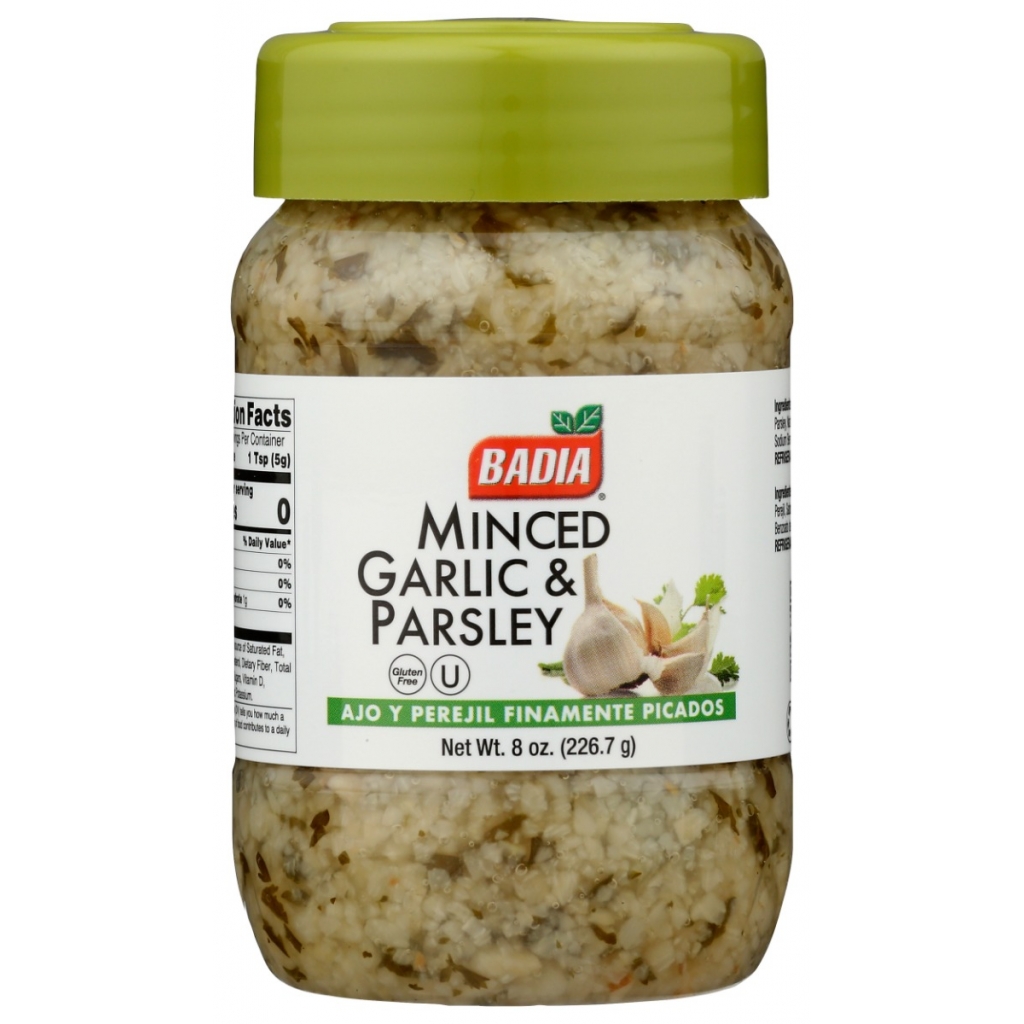 Minced Garlic and Parsley - 8 oz