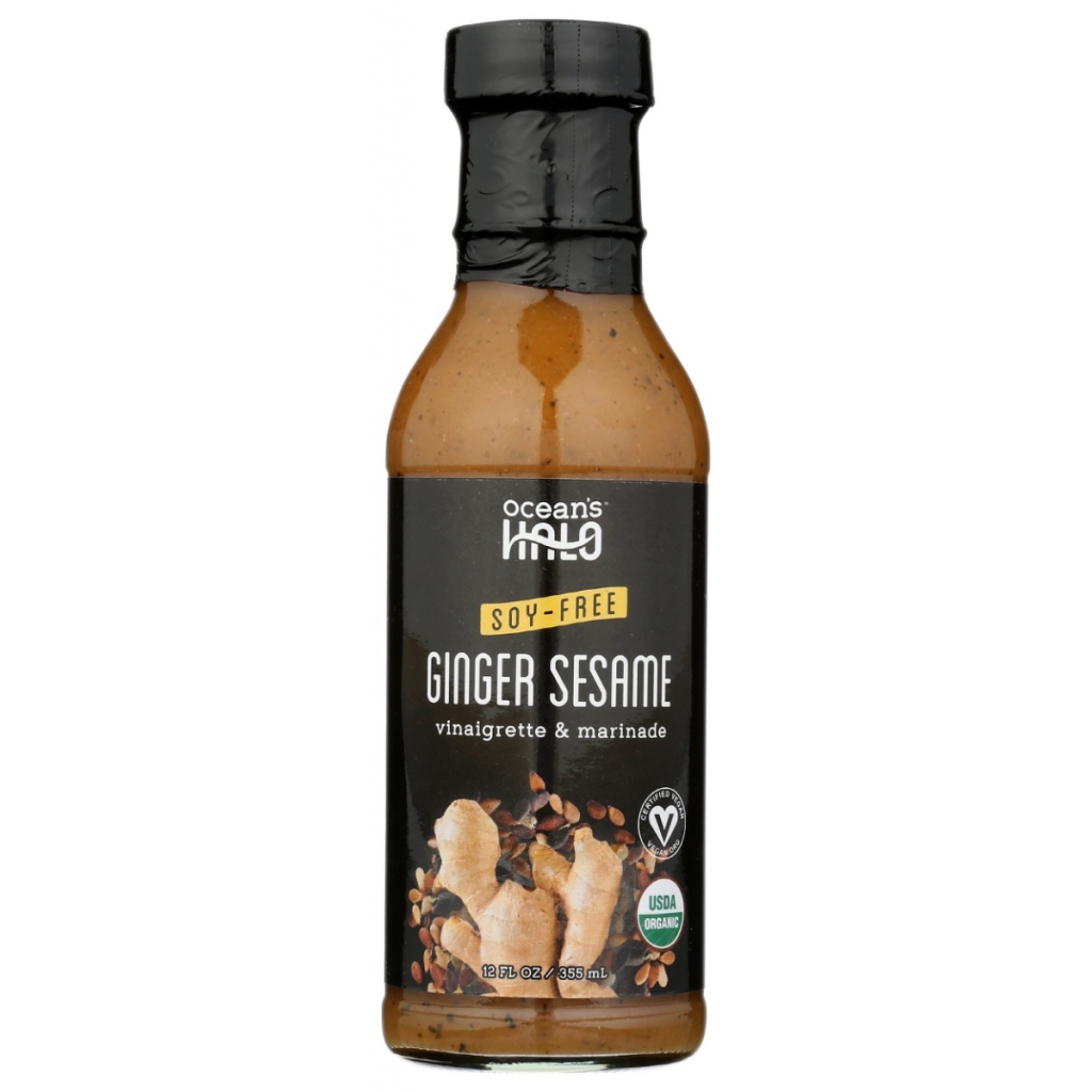 Ginger Sesame Vinaigrette, Flavorful Dressings, 12 fl oz