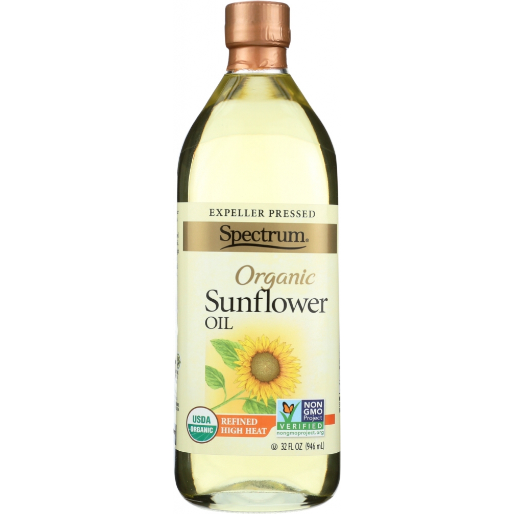 Spectrum Organic Sunflower Oil, 32 oz