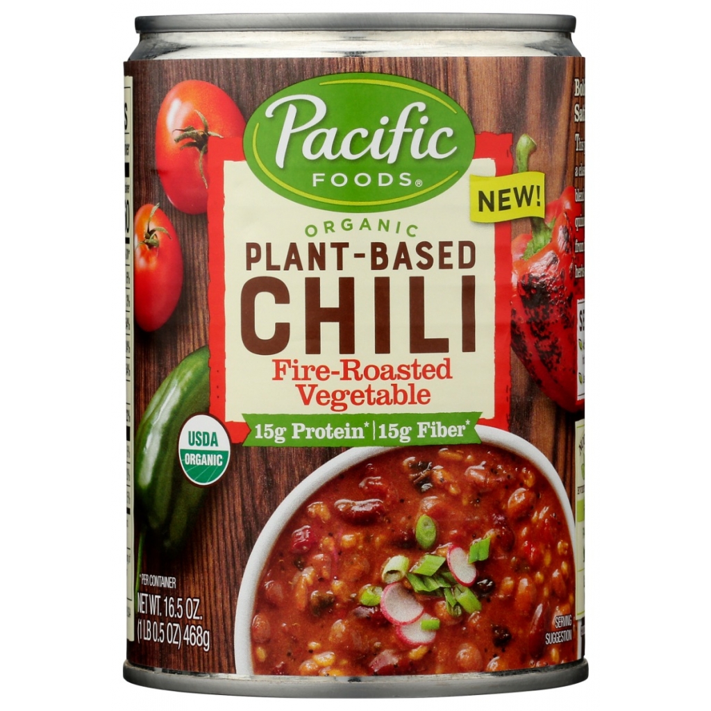 Organic Plant-Based Fire Roasted Vegetable Chili, 16.5 Fl Oz