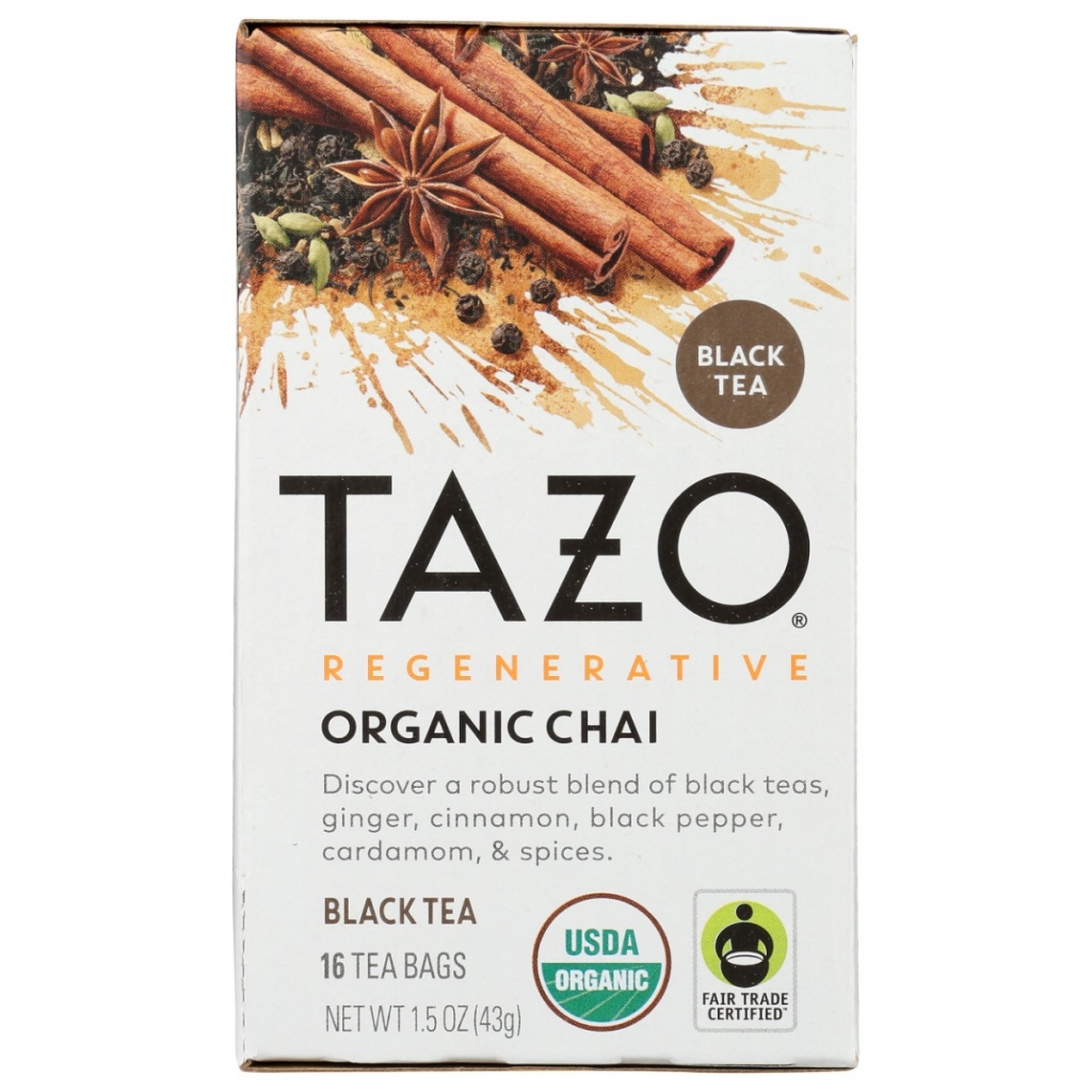 Organic Chai Tea Bags, 16 bags