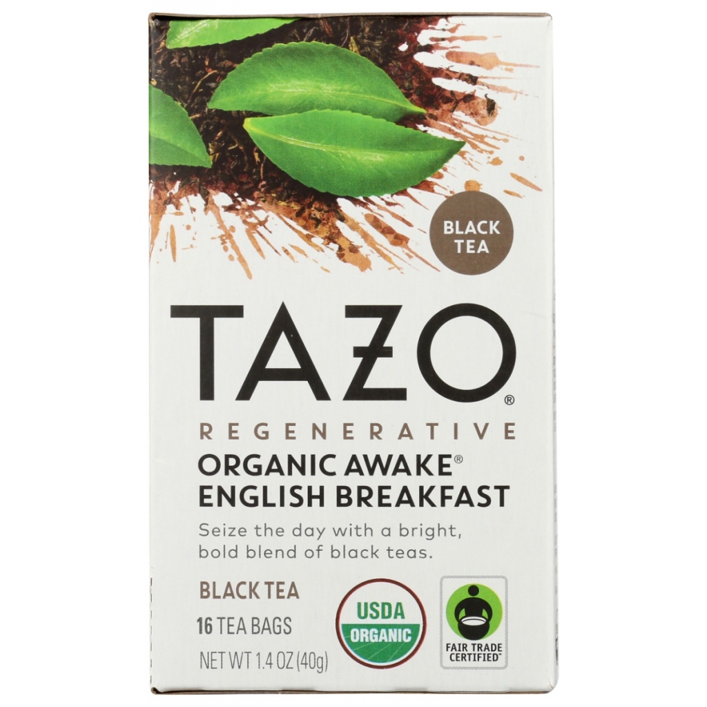 TAZO Organic Awake English Breakfast Tea Bags - 16 BG