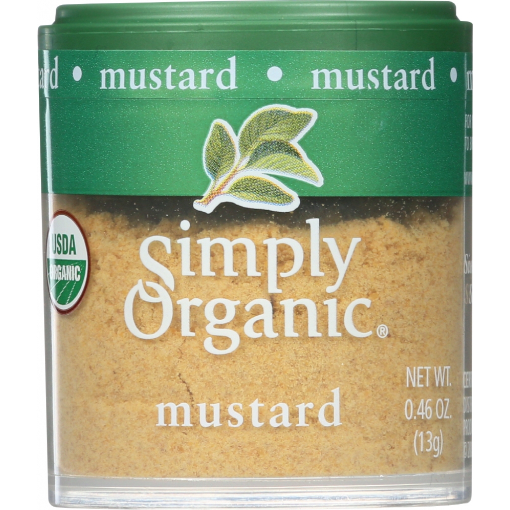 Organic Ground Mustard Seed, .46 oz