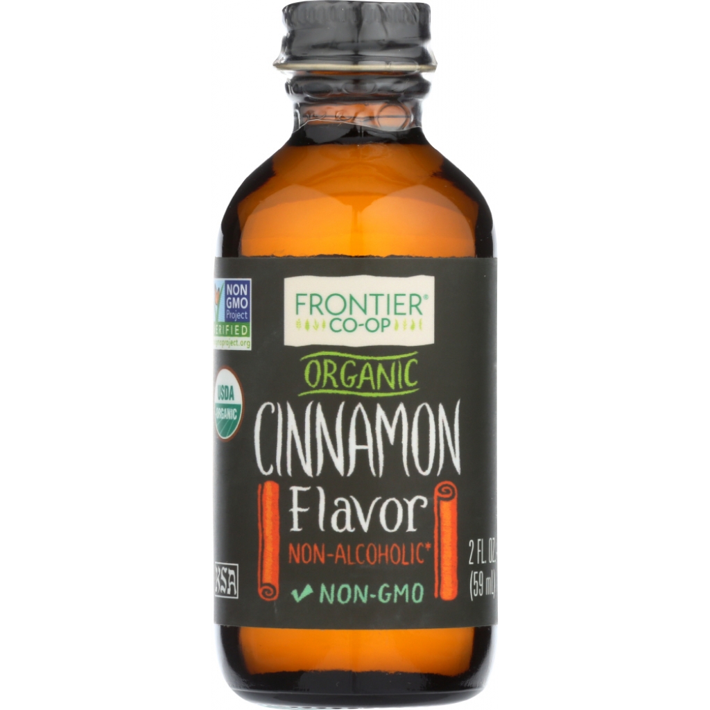 Organic Cinnamon Flavor Extract, 2 oz