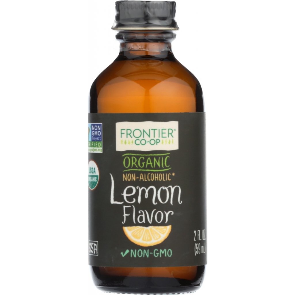 Organic Lemon Flavor Essence - 2 oz