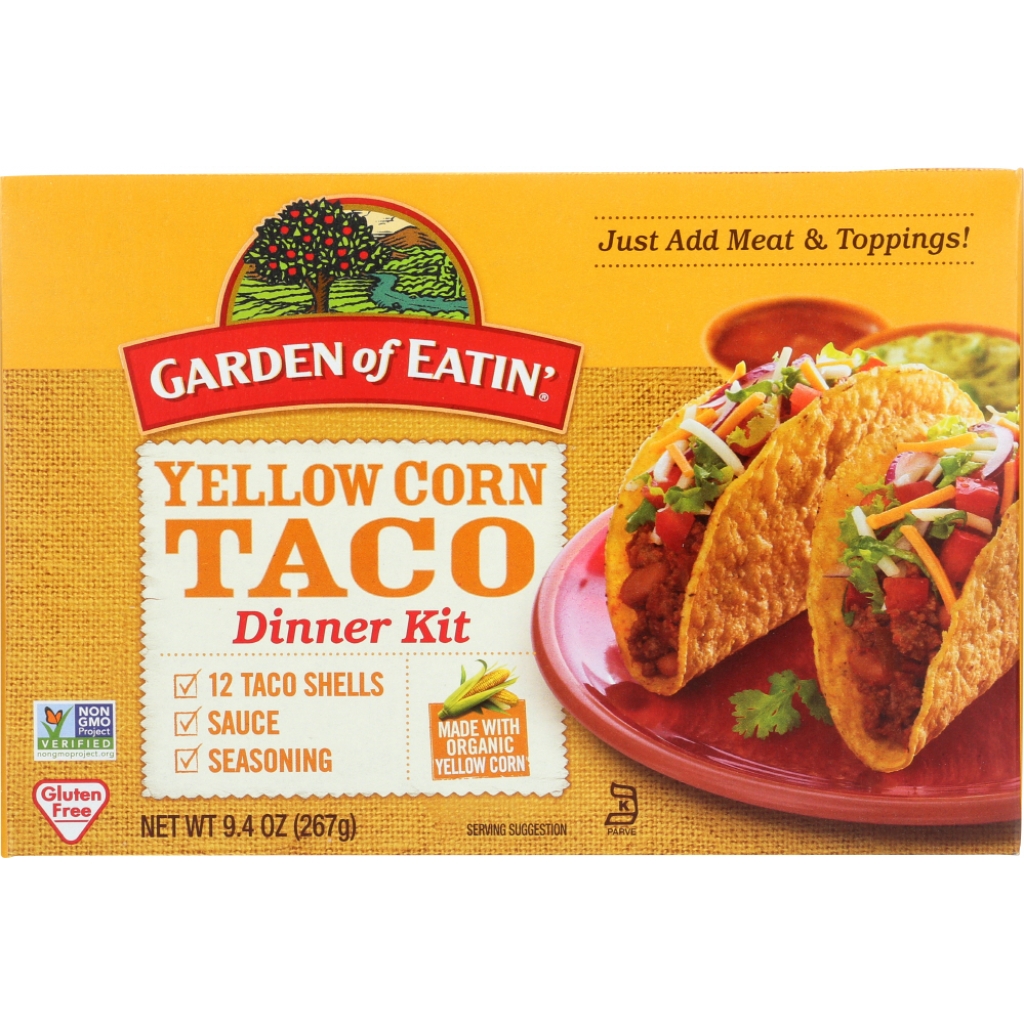 Organic Yellow Taco Dinner Kit - 9.4 oz