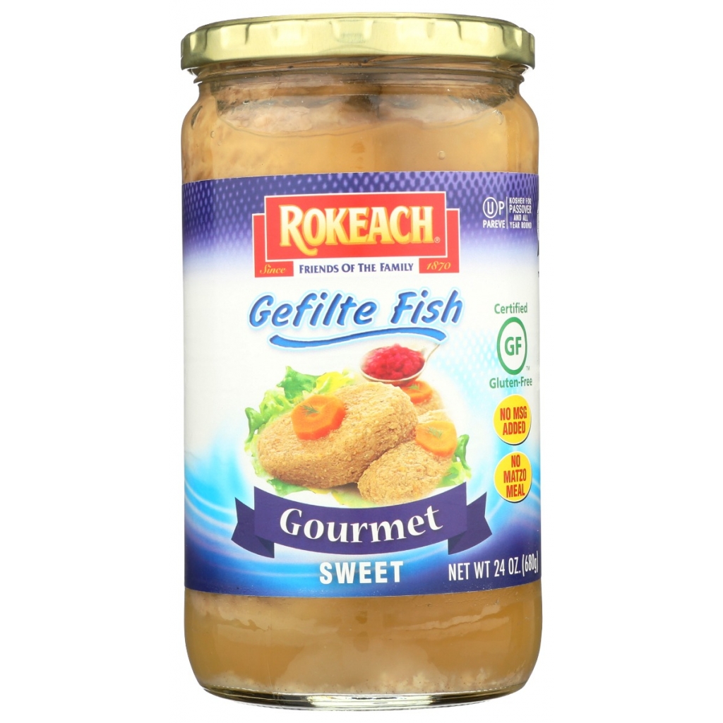 Gourmet Sweet Gefilte Fish - 24 oz