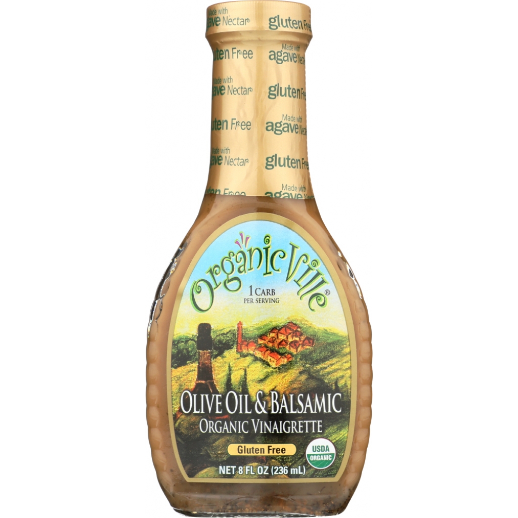 Organic Balsamic Vinaigrette Dressing with Olive Oil