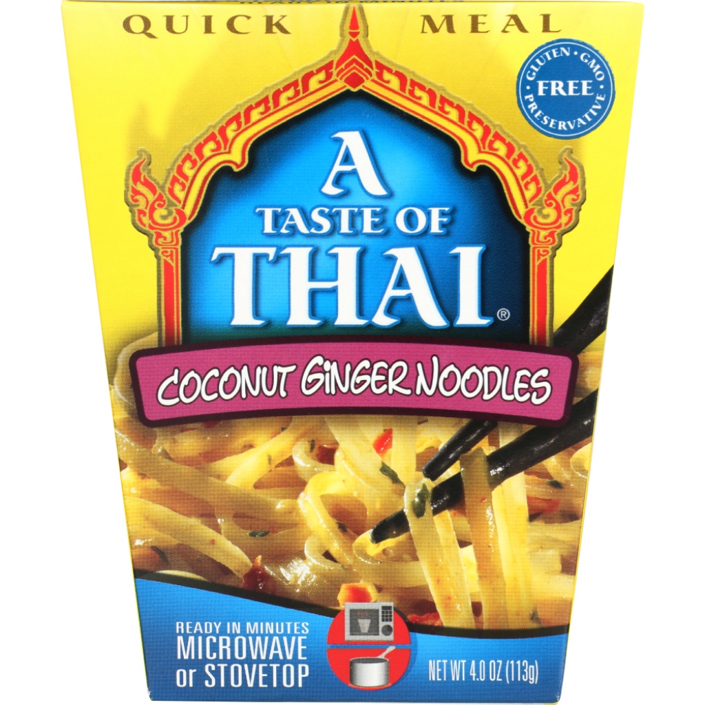 Coconut Ginger Noodles Quick Meal - 4 oz