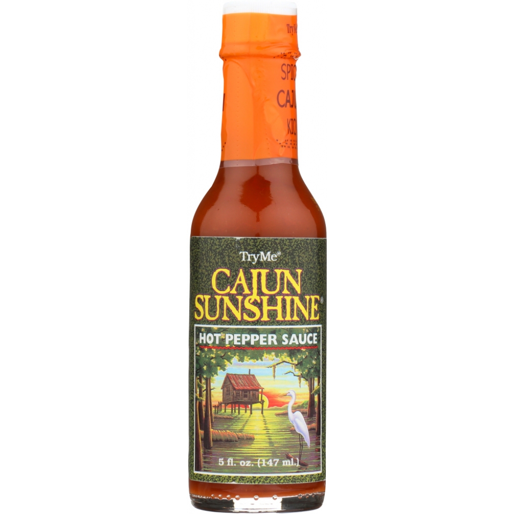 Cajun Sunshine Hot Pepper Sauce, 5 oz