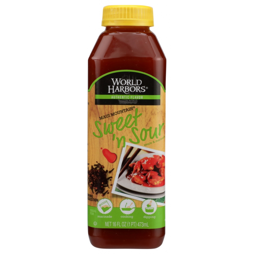 Maui Mountain Sweet 'n Sour Sauce, 16 oz