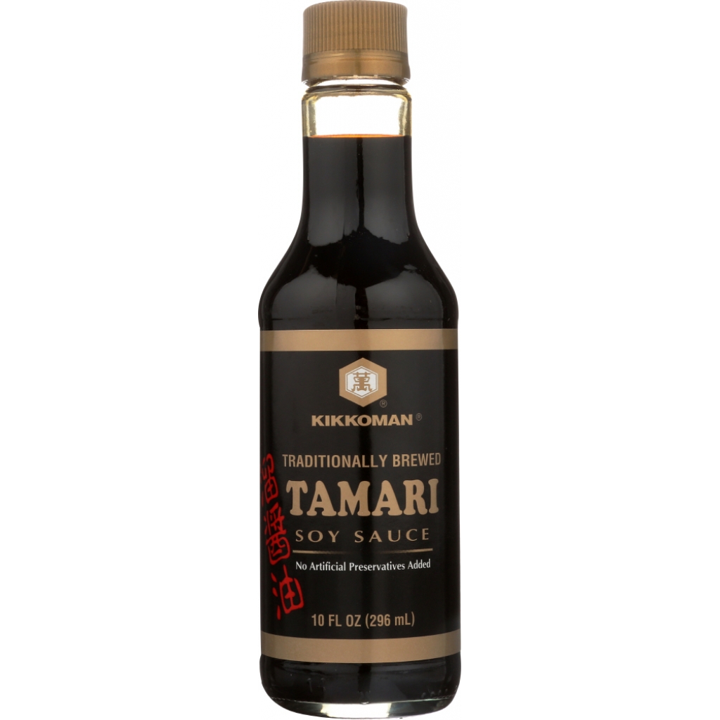 Rich Kikkoman Tamari Soy Sauce - 10 oz