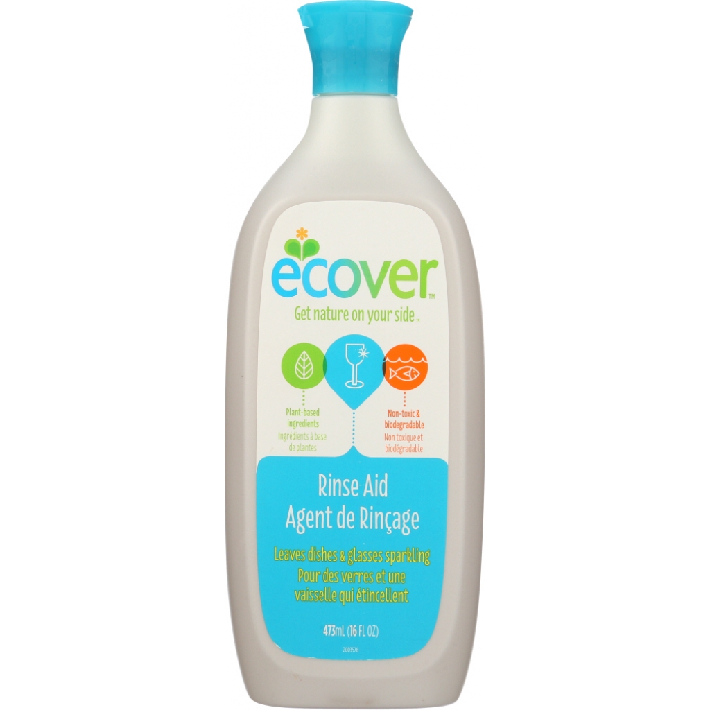 Eco-Friendly Dishwash Rinse Aid, 16 oz