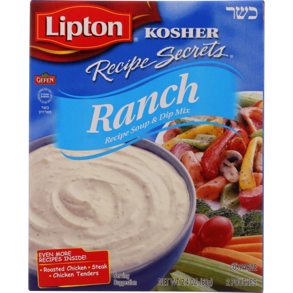 Lipton Recipe Secrets Ranch Soup Mix, 2.4 oz