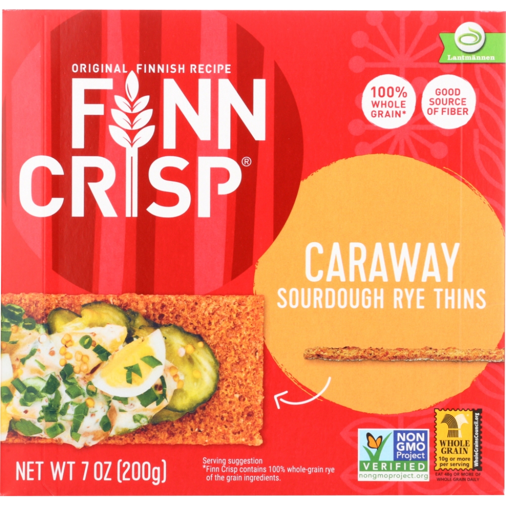 Caraway Crispbread - Crunchy Delight