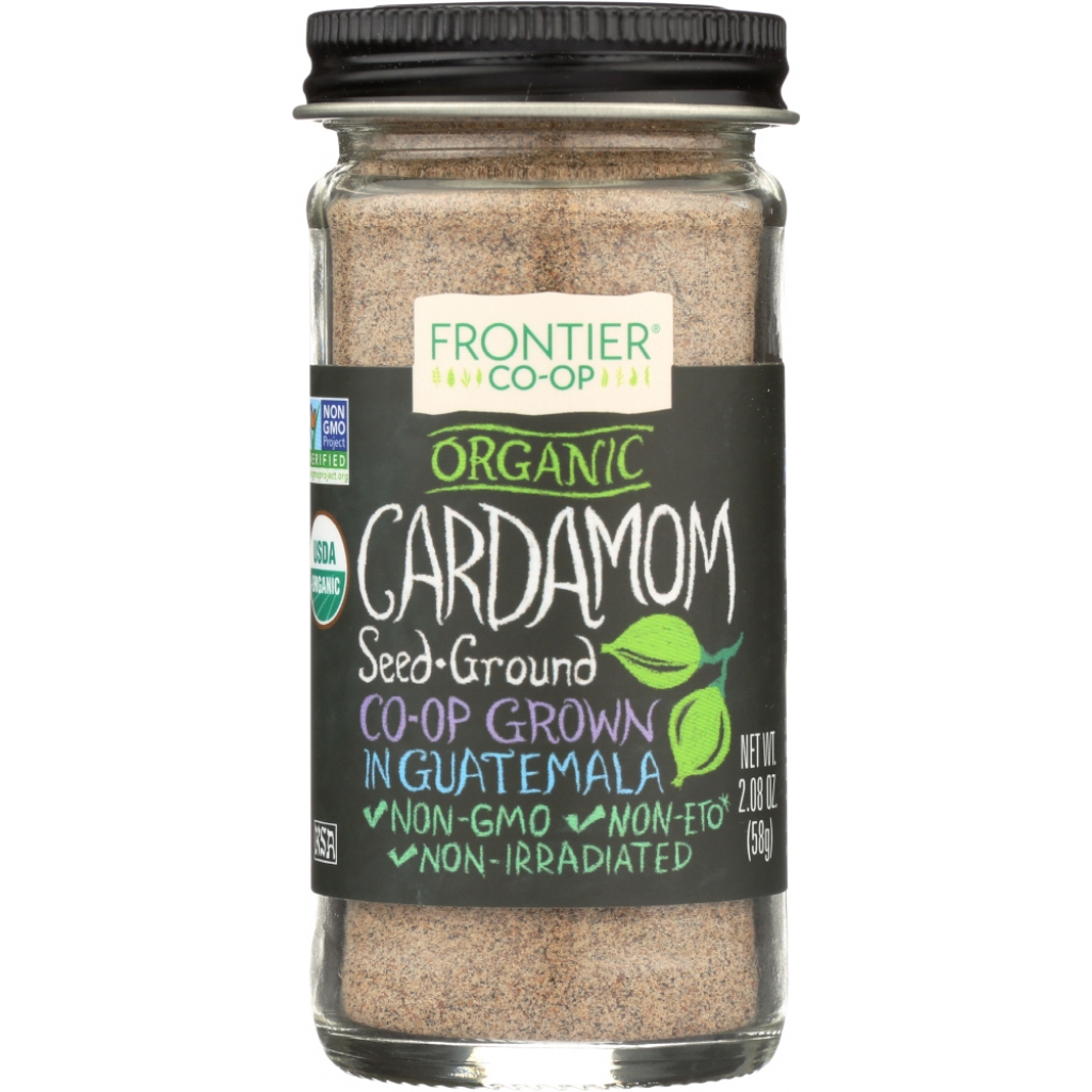 Organic Ground Cardamom Seed - 2.08 oz