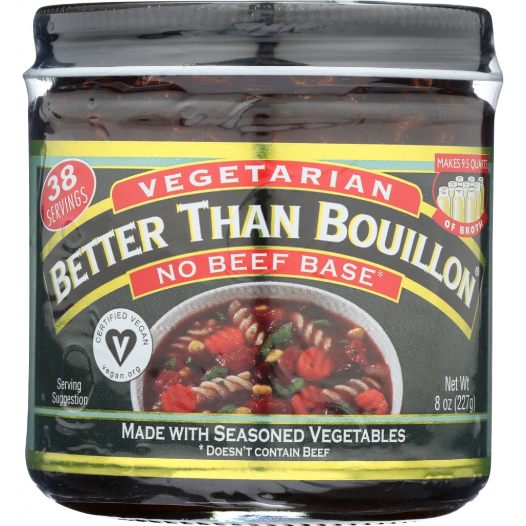 Vegetarian No Beef Base - 8 oz